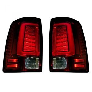 Dodge RAM 1500 09-18 & 2500/3500 10-18 Tail Lights OLED in Red - Image 1