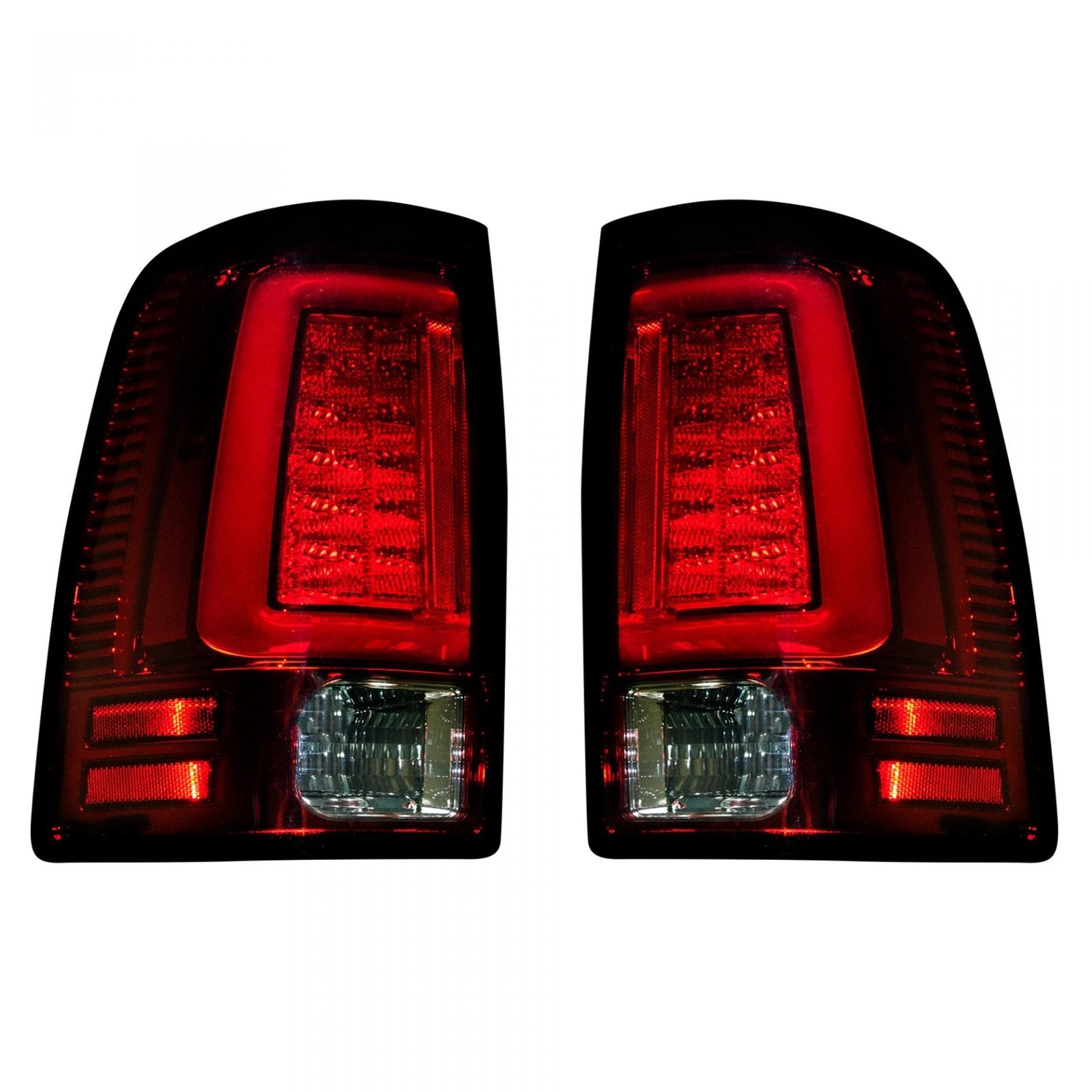 Dodge RAM 1500 09-18 & 2500/3500 10-18 Tail Lights OLED in Red - Image 1