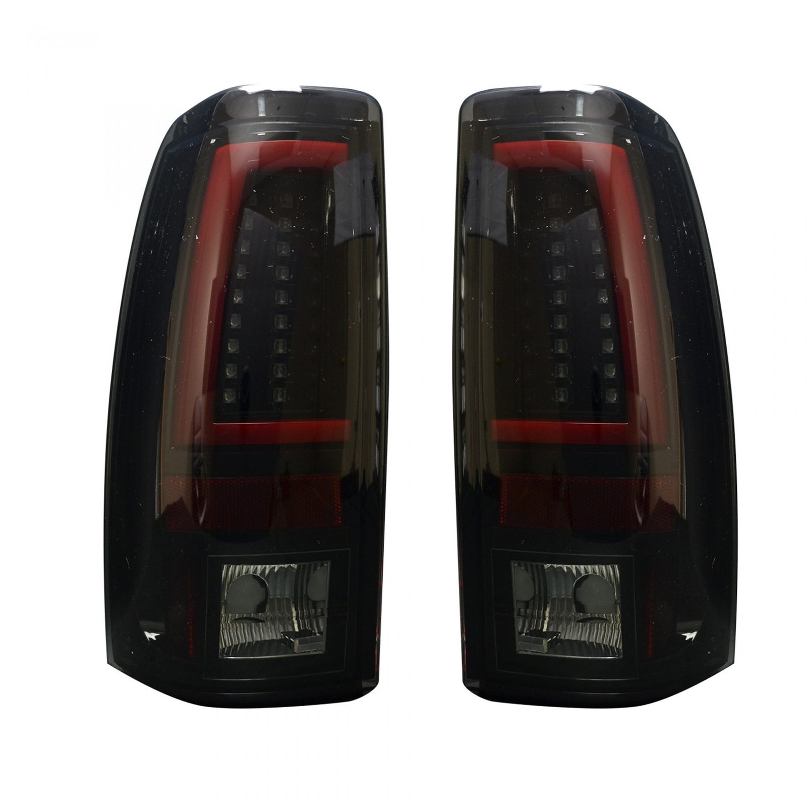 Chevy Silverado & GMC Sierra 99-07 Tail Lights OLED in Smoked - Image 1
