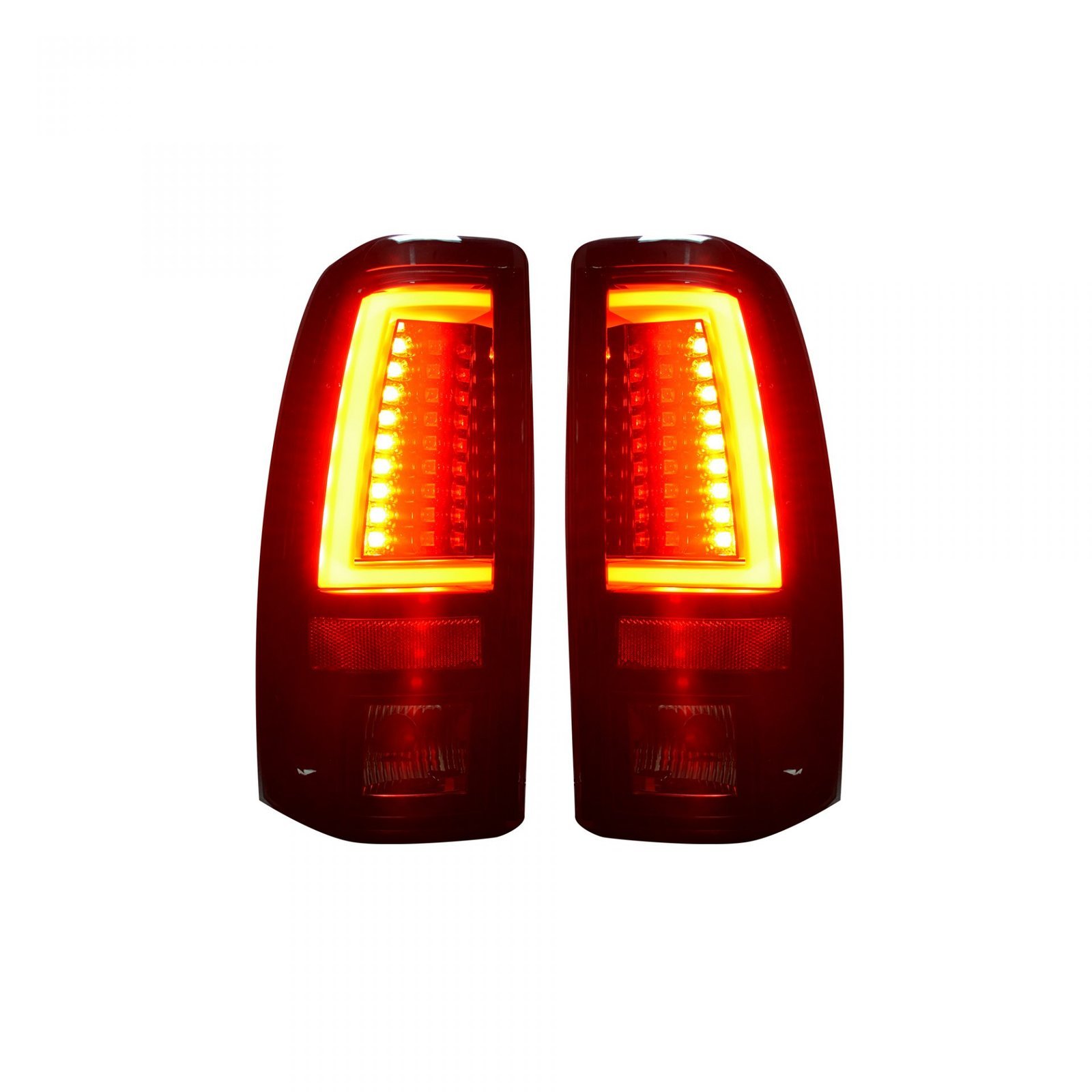 Chevy Silverado & GMC Sierra 99-07 Tail Lights OLED in Smoked - Image 2