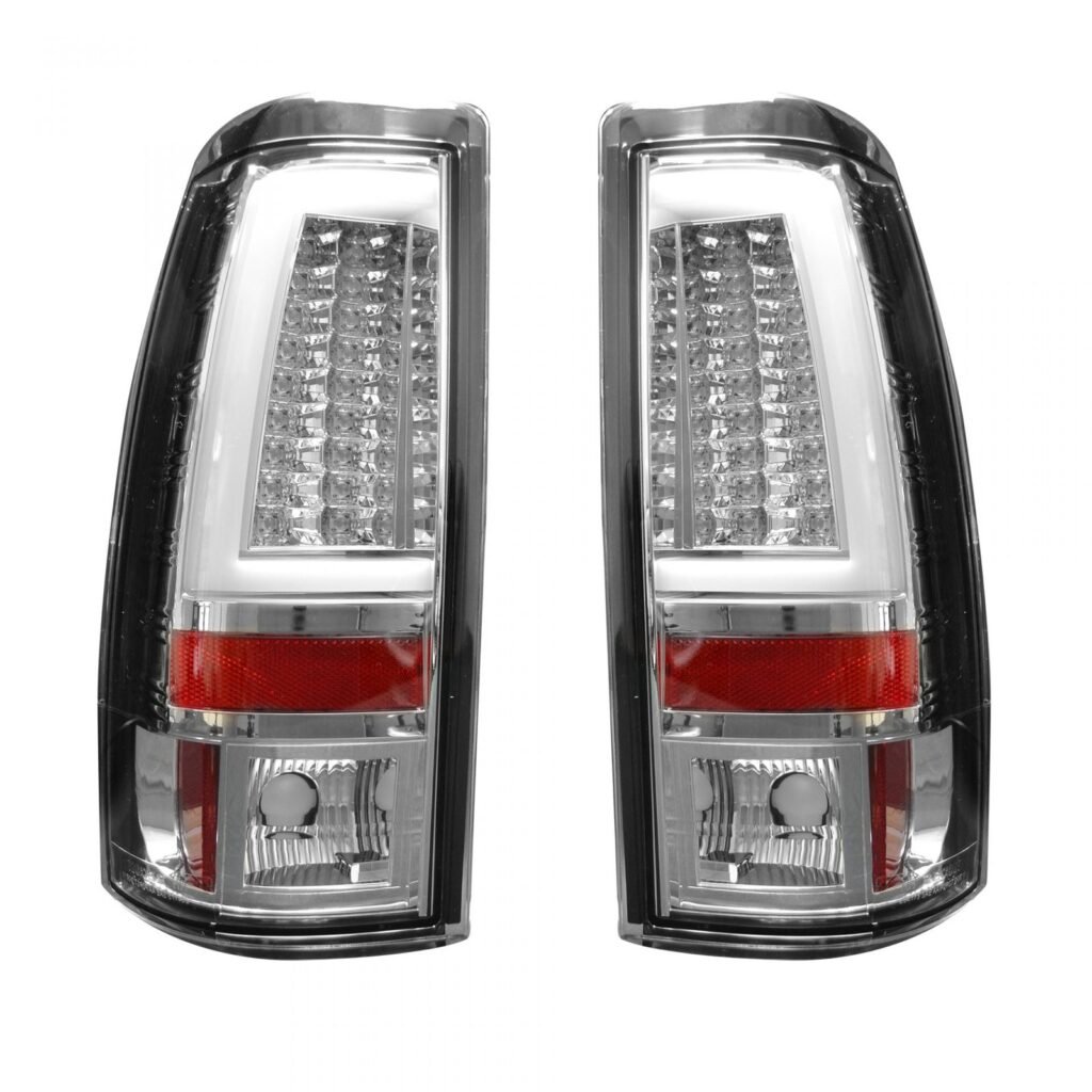Chevy Silverado & GMC Sierra 99-07 Tail Lights OLED in Clear