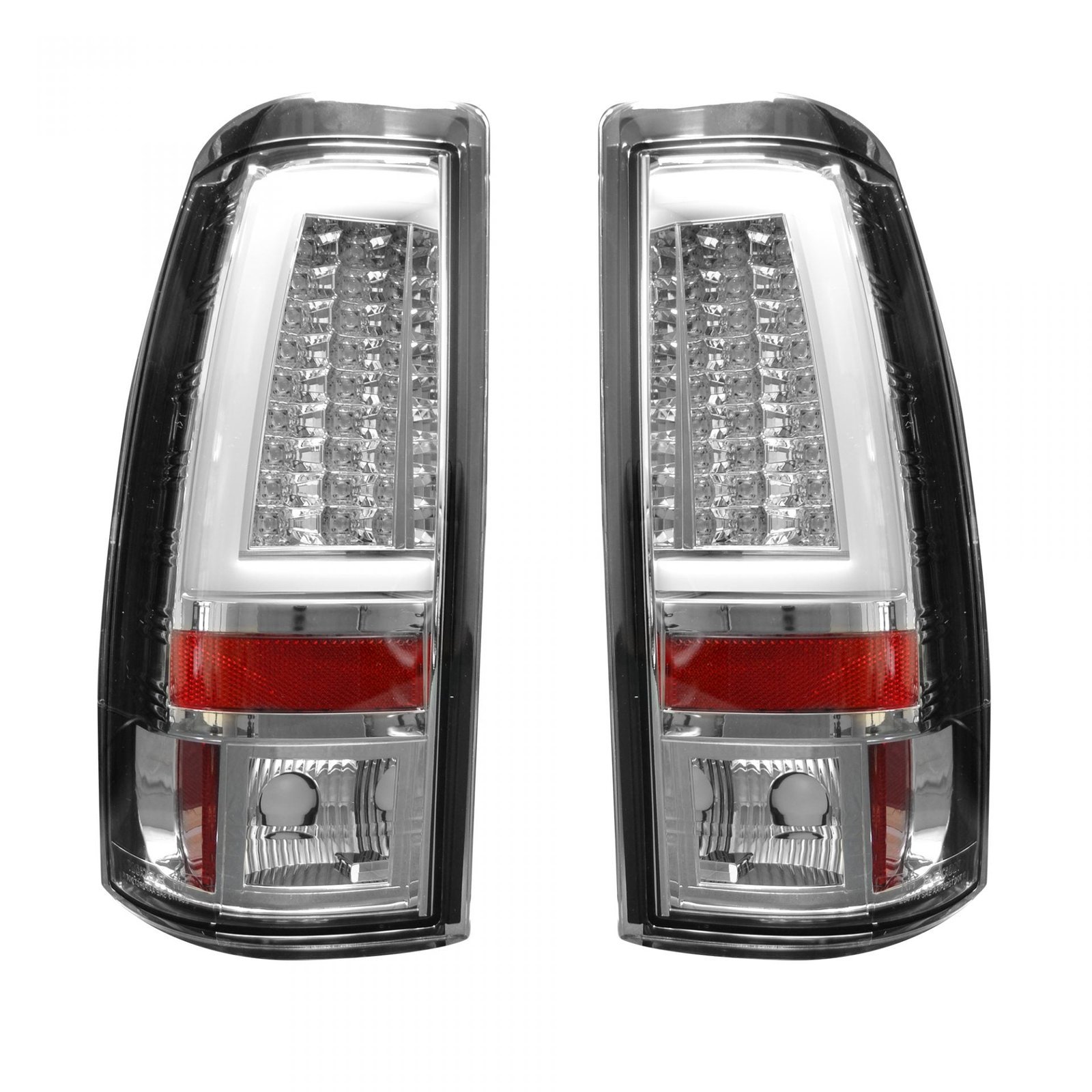 Chevy Silverado & GMC Sierra 99-07 Tail Lights OLED in Clear - Image 1