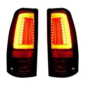 Chevy Silverado & GMC Sierra 99-07 Tail Lights OLED in Clear - Image 2