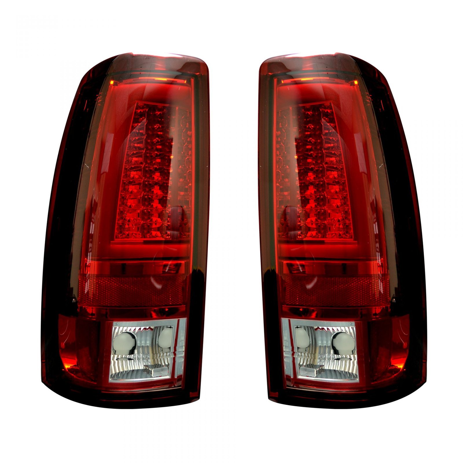 Chevy Silverado & GMC Sierra 99-07 Tail Lights OLED in Red - Image 1
