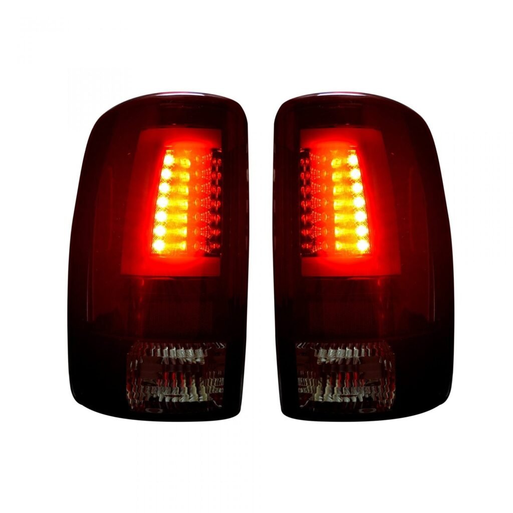 Chevy Tahoe/Suburban & GMC Yukon Denali 00-06 Tail Lights OLED Dark Red Smoked