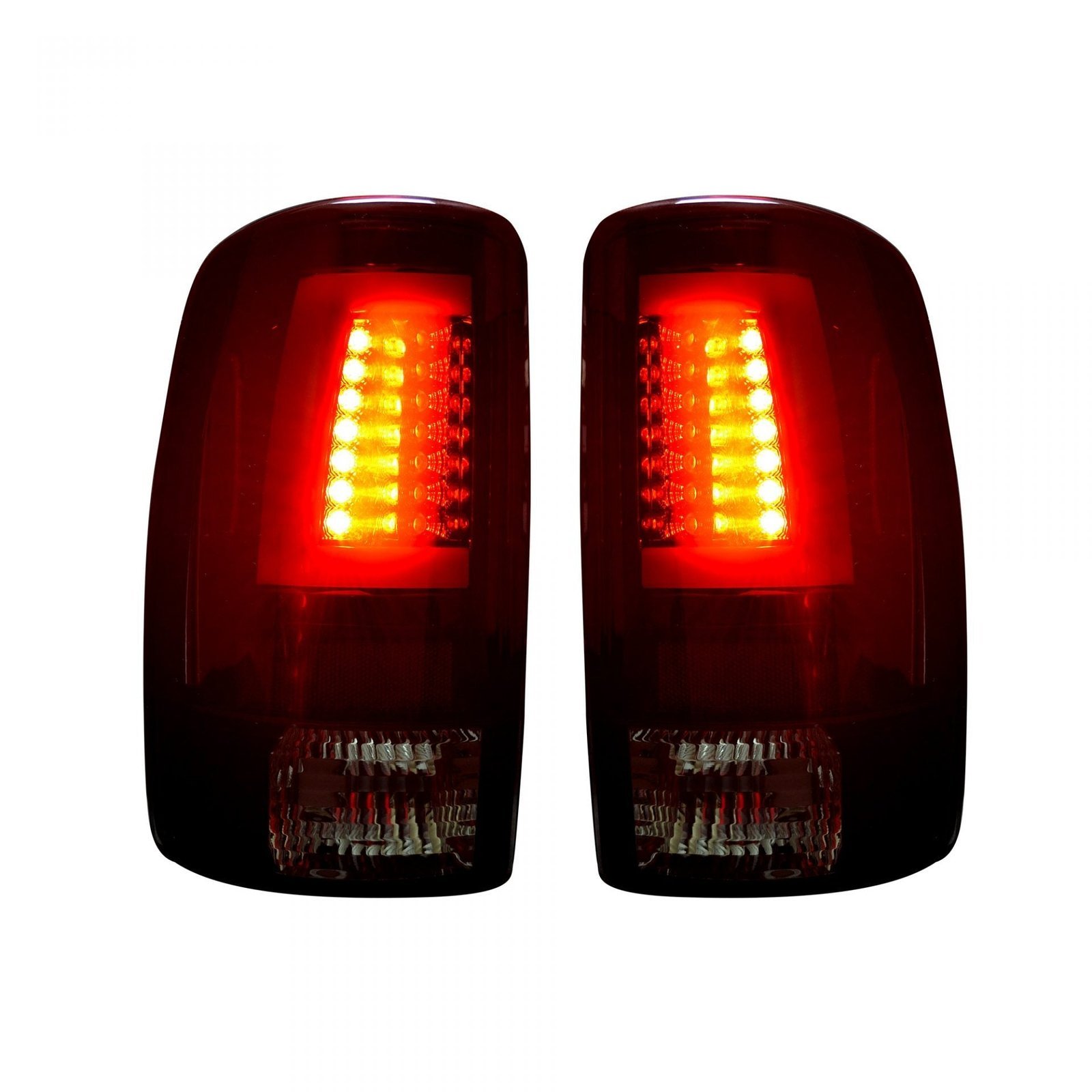 Chevy Tahoe/Suburban & GMC Yukon Denali 00-06 Tail Lights OLED Dark Red Smoked - Image 2