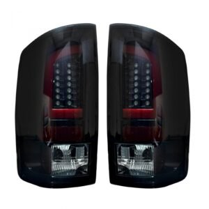 Dodge RAM 02-06 1500 & 2500/3500 03-06 Tail Lights OLED in Smoked - Image 1