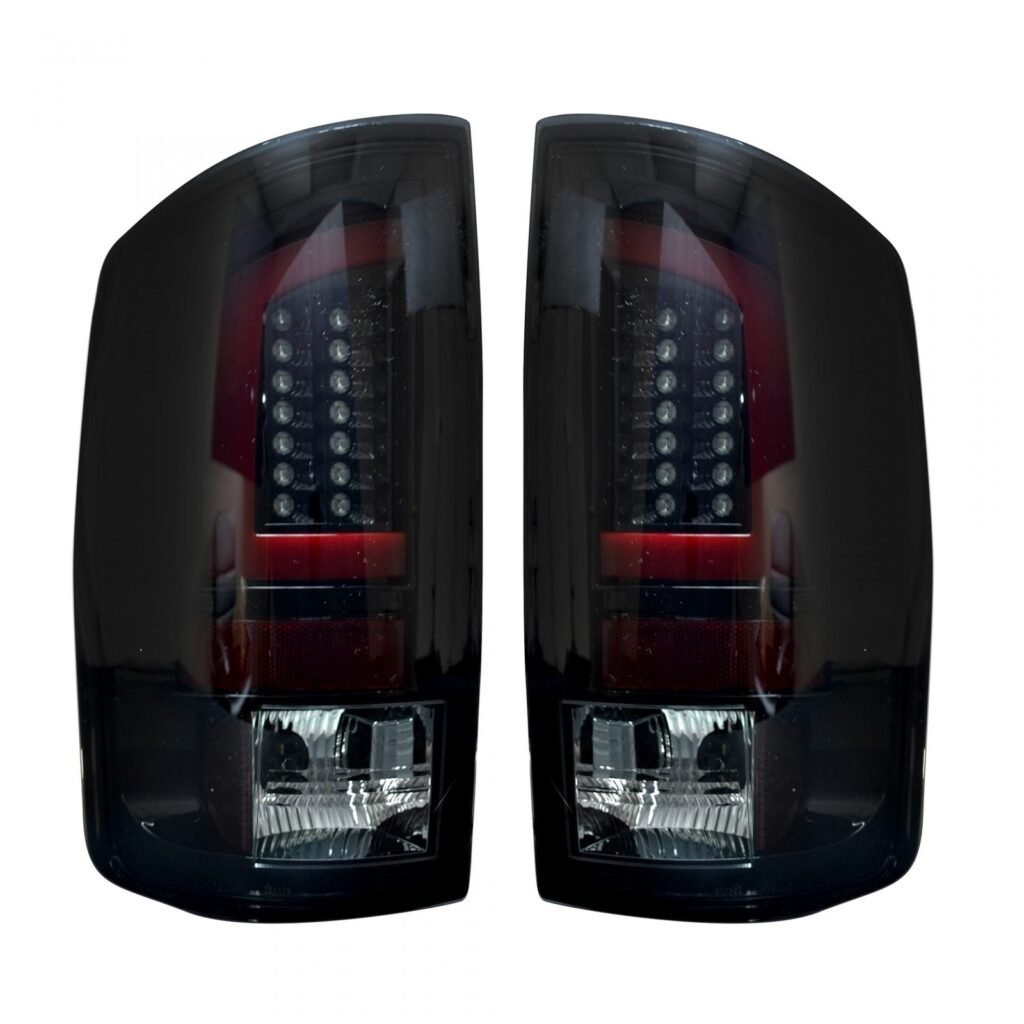 Dodge RAM 1500 07-08 & 2500/3500 07-09 Tail Lights OLED in Smoked