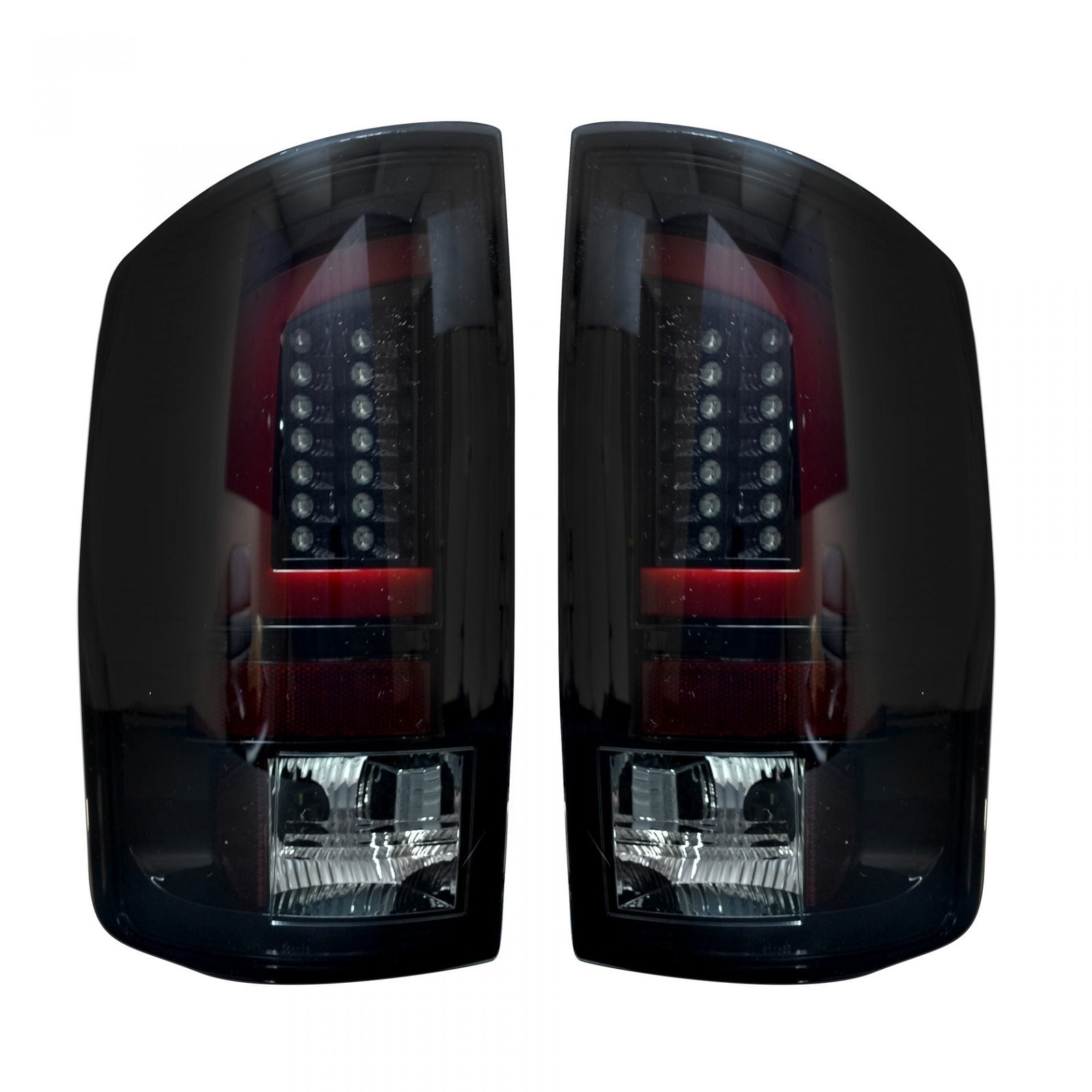 Dodge RAM 1500 07-08 & 2500/3500 07-09 Tail Lights OLED in Smoked - Image 1
