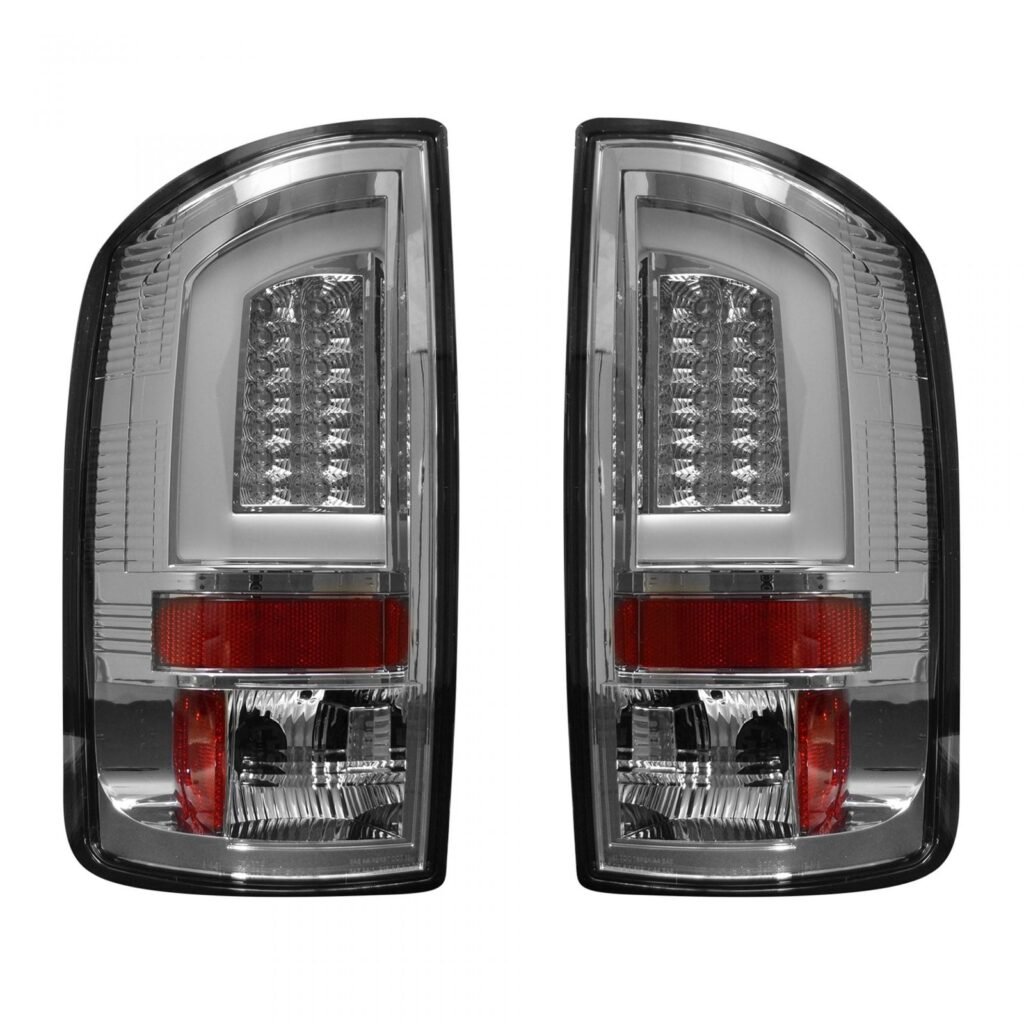 Dodge RAM 1500 07-08 & 2500/3500 07-09 Tail Lights OLED in Clear