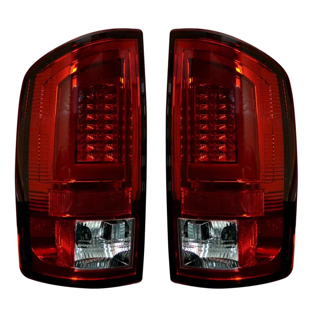 Dodge RAM 1500 07-08 & 2500/3500 07-09 Tail Lights OLED in Red