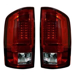 Dodge RAM 1500 07-08 & 2500/3500 07-09 Tail Lights OLED in Red - Image 1
