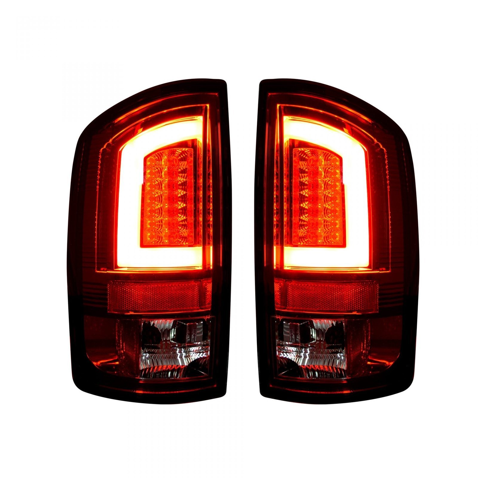 Dodge RAM 1500 02-06 & 2500/3500 03-06 Tail Lights OLED in Red - Image 2