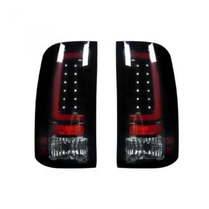 GMC Sierra 07-13 Tail Lights OLED in Smoked - Image 1
