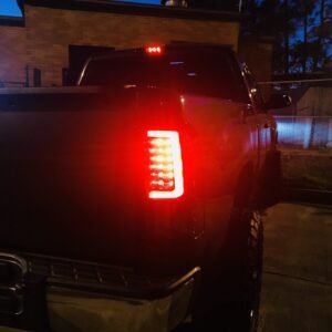 GMC Sierra 07-13 Tail Lights OLED in Red - Image 8