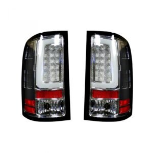 GMC Sierra 07-13 Tail Lights OLED in Clear - Image 1