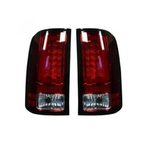 GMC Sierra 07-13 Tail Lights OLED in Red - Image 1