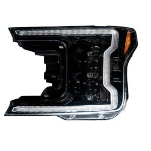 Ford F150 18-20 LED Headlights OLED DRL LED Turn Signals Smoked/Black - Image 2