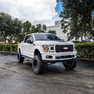 Ford F150 18-20 Projector Headlights OLED DRL LED Smoked/Black - Image 4