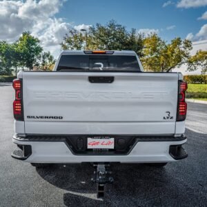 Chevy Silverado 1500 19-23 (Replaces OEM Halogen Tail Lights ONLY) Tail Lights OLED Smoked - Image 12