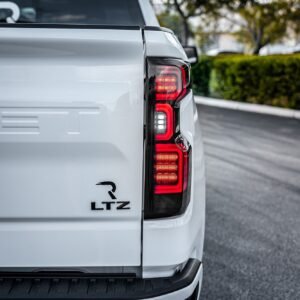 Chevy Silverado 1500 19-23 (Replaces OEM Halogen Tail Lights ONLY) Tail Lights OLED Smoked - Image 10