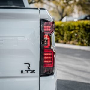 Chevy Silverado 1500 19-23 (Replaces OEM LED Tail Lights ONLY) OLED Smoked - Image 11