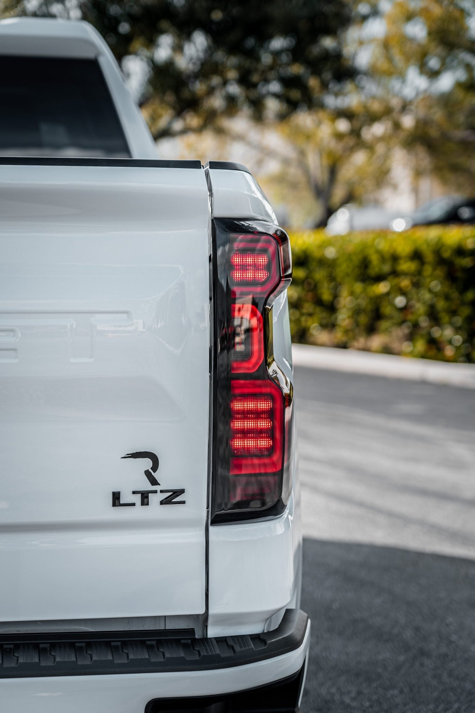 Chevy Silverado 1500 19-23 (Replaces OEM LED Tail Lights ONLY) OLED Smoked - Image 11