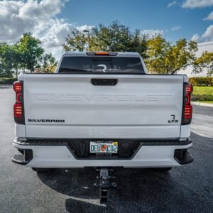 Chevy Silverado 1500 19-23 (Replaces OEM LED Tail Lights ONLY) OLED Smoked - Image 12