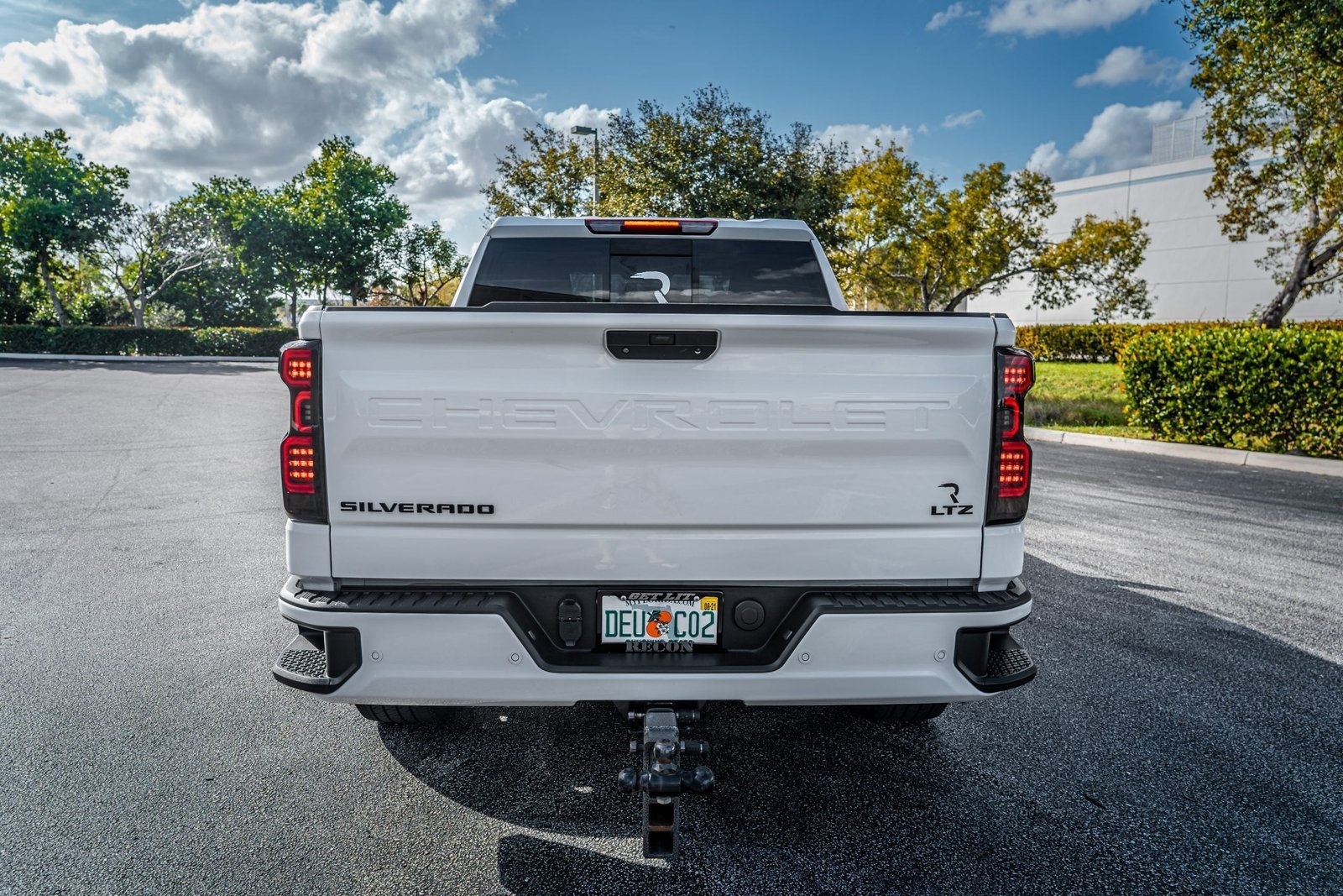 Chevy Silverado 1500 19-23 (Replaces OEM LED Tail Lights ONLY) OLED Smoked - Image 12