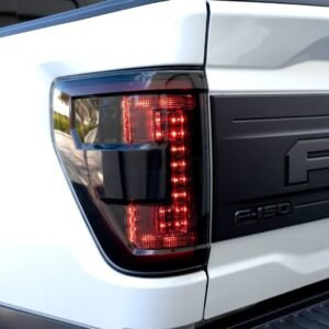Ford F150 & Raptor 21-23 (Replaces Oem Led Style Tail Lights W/ Blind Spot Warning System) Oled Tail Lights - Smoked Lens - Image 3