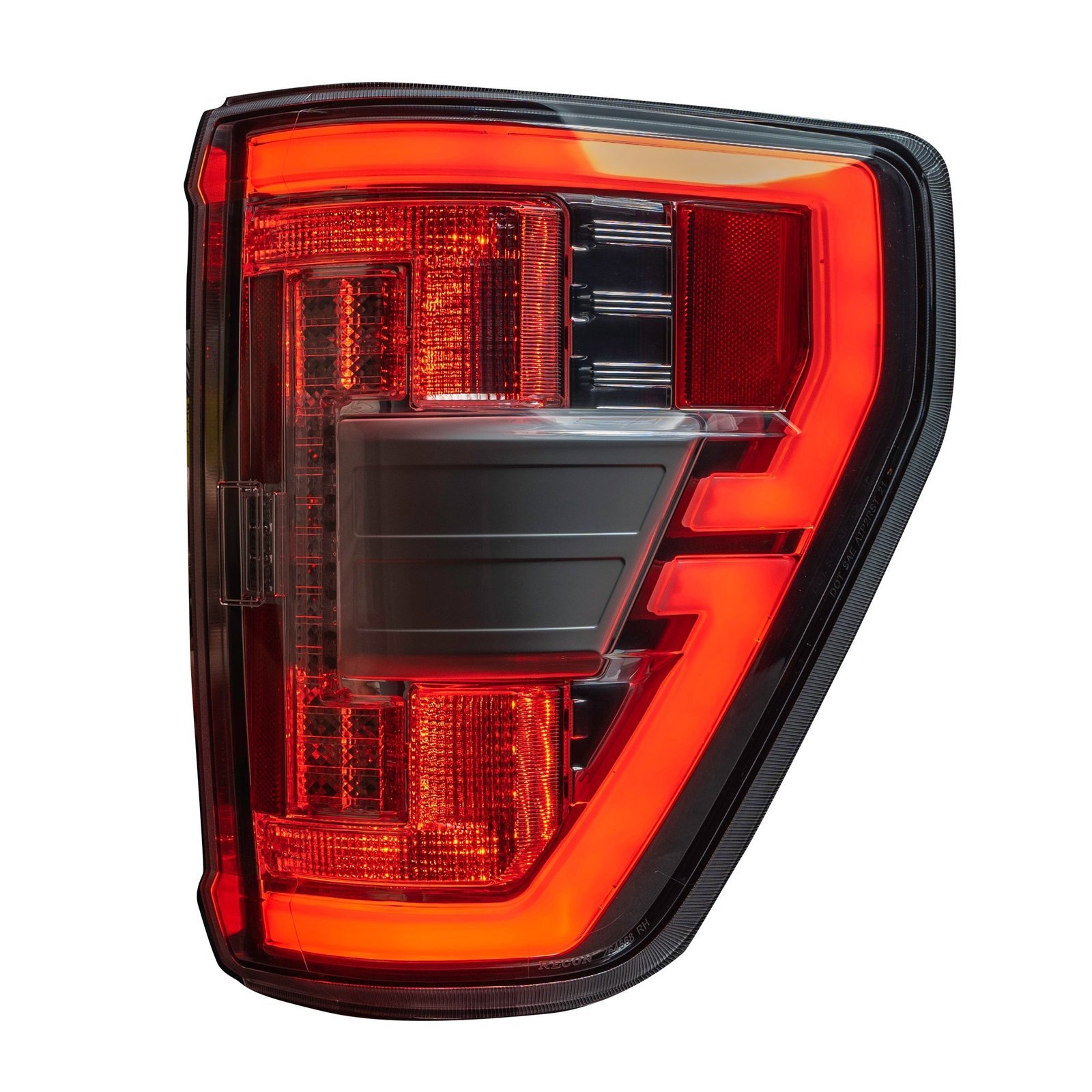 Ford F150 & Raptor 21-23 (Replaces Oem Led Style Tail Lights W/ Blind Spot Warning System) Oled Tail Lights - Clear Lens - Image 3