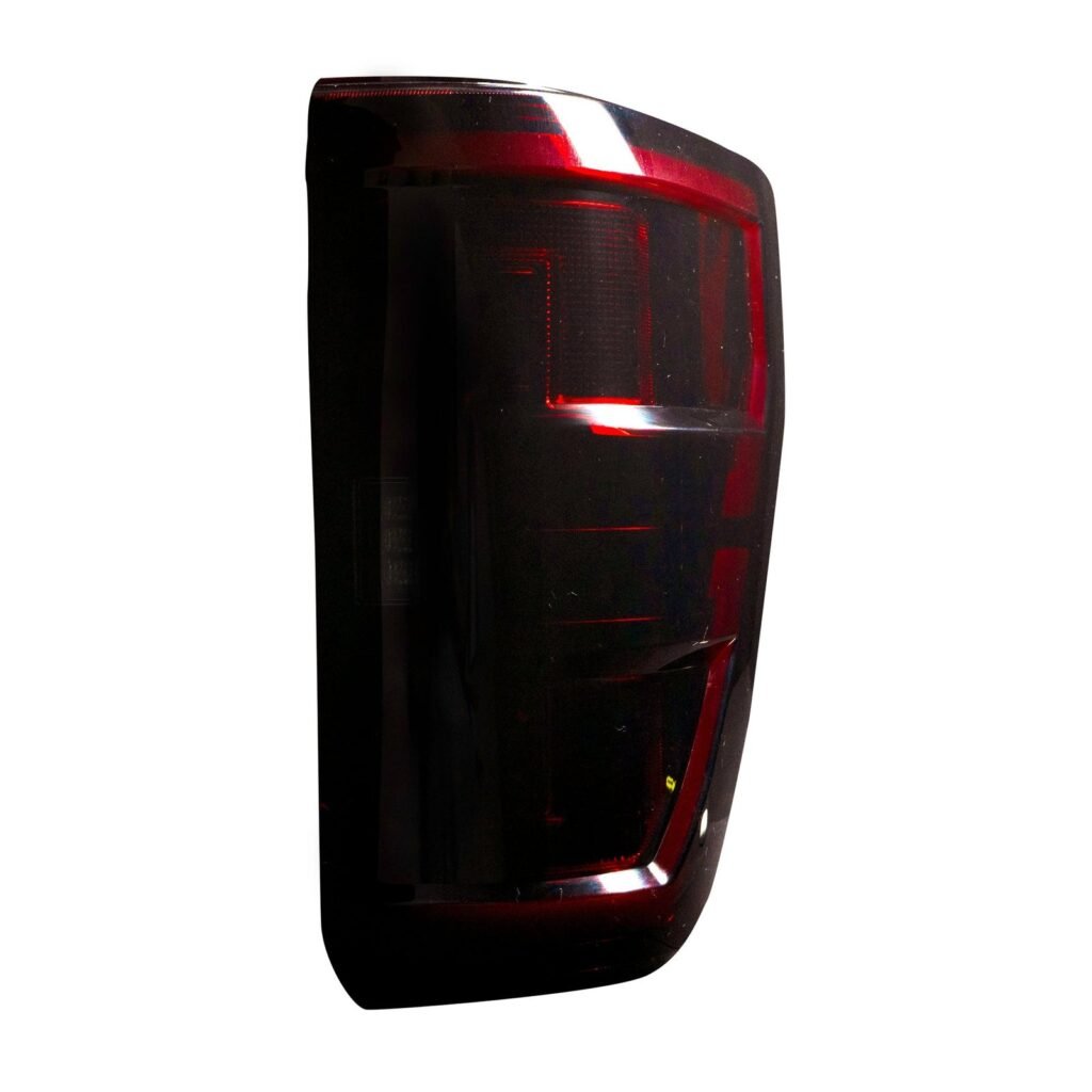 Ford F150 & Raptor 21-23 (Replaces Oem Led Style Tail Lights W/ Blind Spot Warning System) Oled Tail Lights - Red Smoked Lens