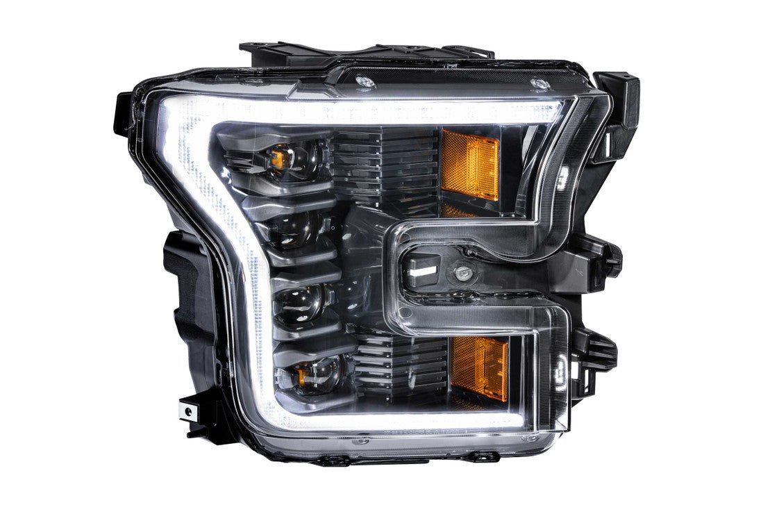Ford F150 (15-17): XB Led Headlights (Pair / ASM / White DRL) (Gen 2) - Image 3