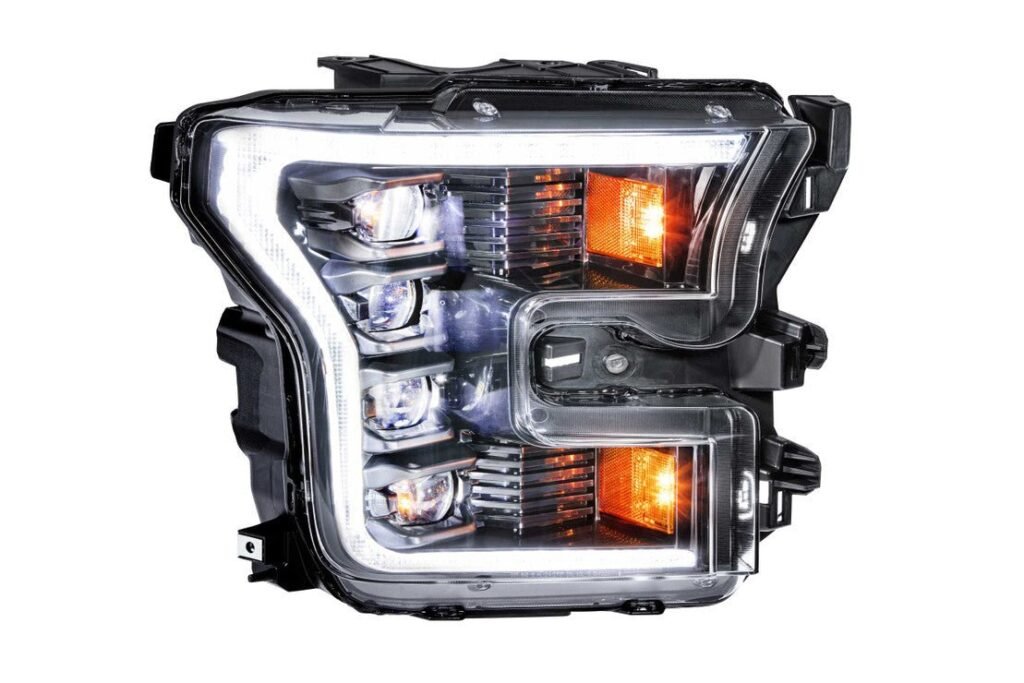 Ford F150 (15-17): XB Led Headlights (Pair / ASM / White DRL) (Gen 2)