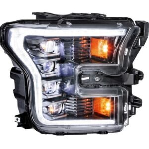 Ford F150 (15-17): XB Led Headlights (Pair / ASM / White DRL) (Gen 2) - Image 4