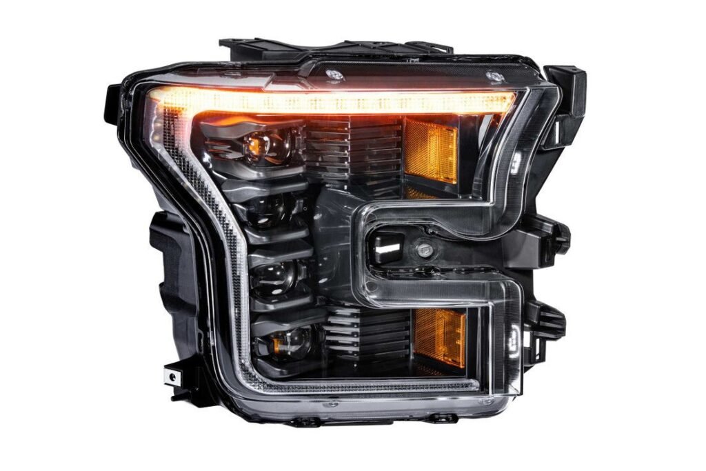 Ford F150 (15-17): XB Led Headlights (Pair / ASM / White DRL) (Gen 2)