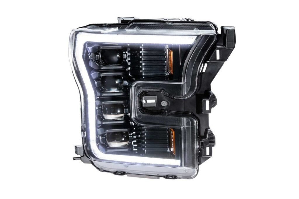 Ford F150 (15-17): XB Led Headlights (Pair / ASM / White DRL) (Gen 2)