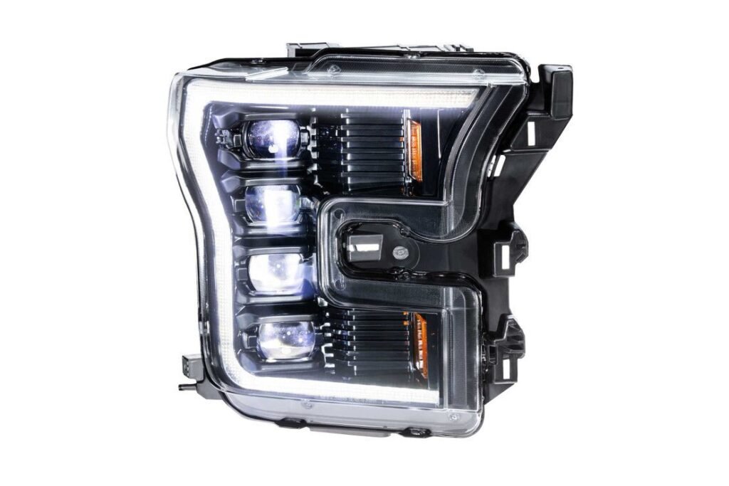 Ford F150 (15-17): XB Led Headlights (Pair / ASM / White DRL) (Gen 2)