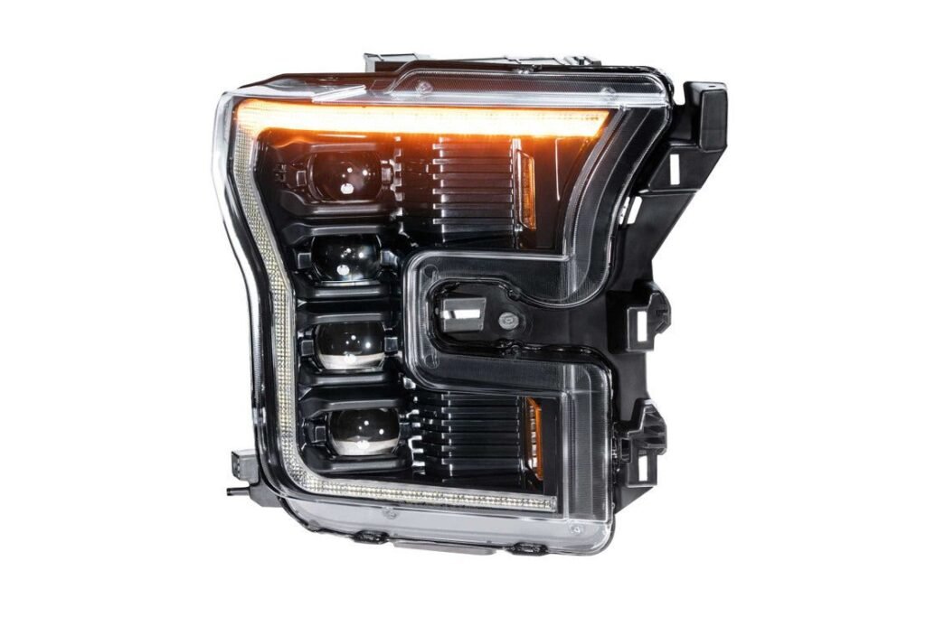 Ford F150 (15-17): XB Led Headlights (Pair / ASM / White DRL) (Gen 2)