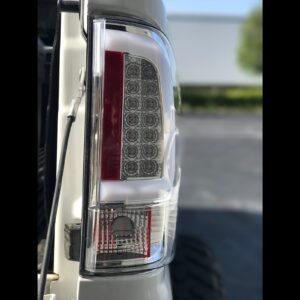 Ford F250HD/350/450/550 08-16 Super Duty Tail Lights OLED in Clear - Image 7