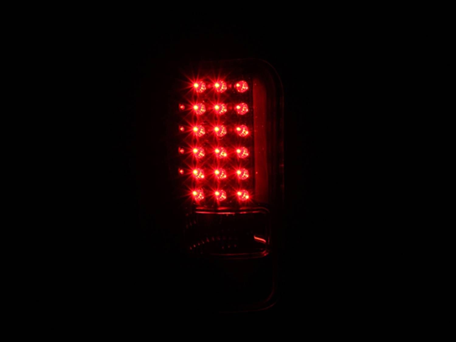 Dodge Ram 1500/2500/3500 94-01/ Ram Sport Model 94-98 LED Tail Lights Black - Image 3