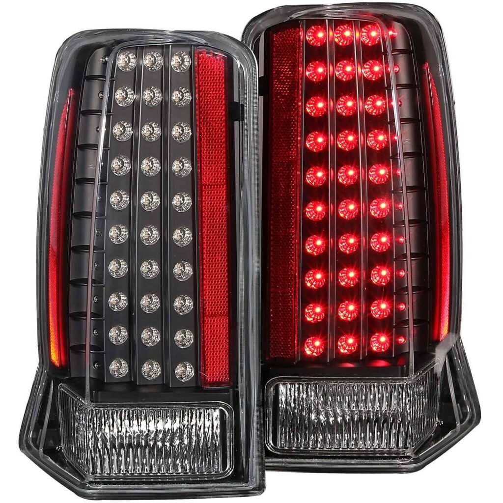 Cadillac Escalade 02-06 / Escalade Esv 03-06 Led Tail Lights Black