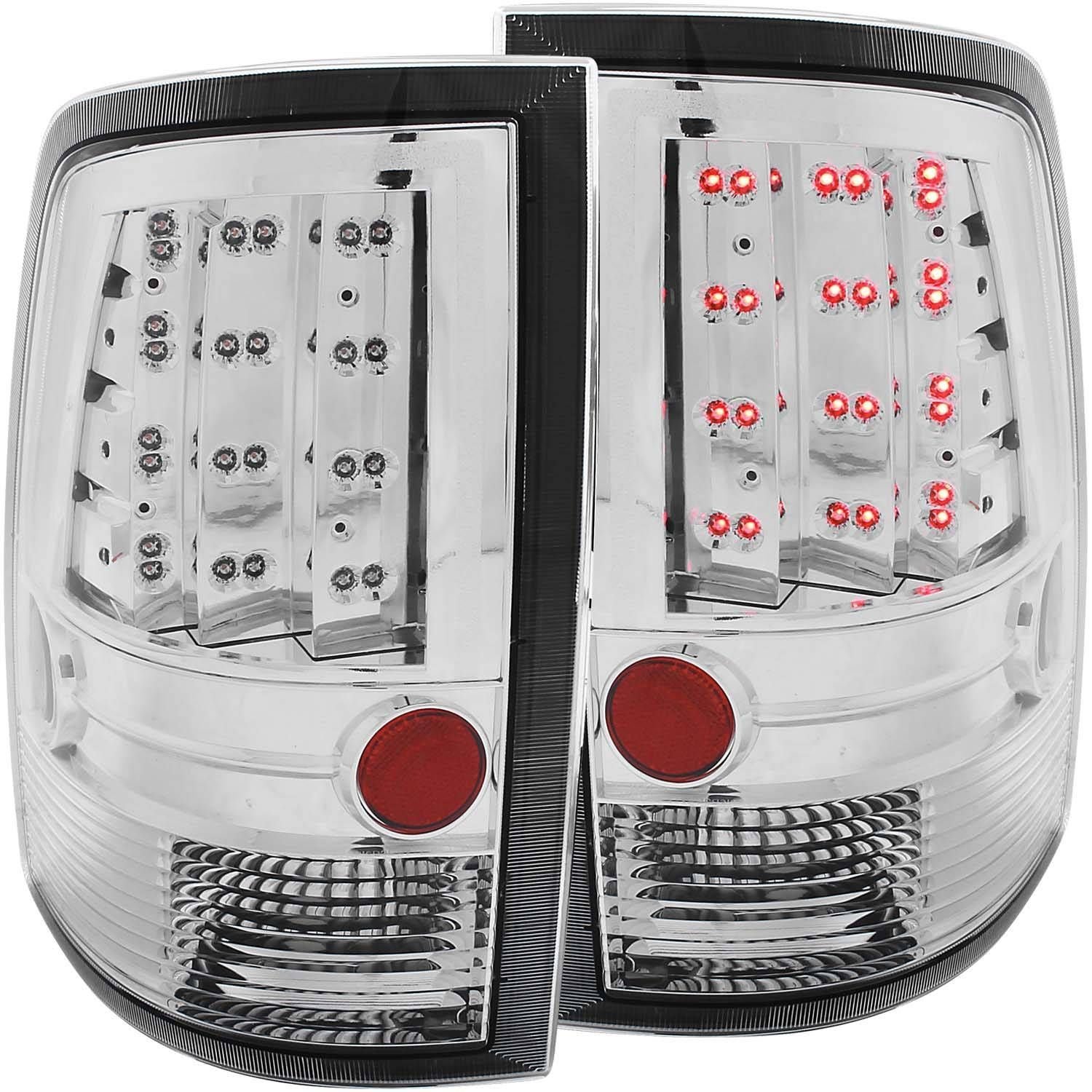 Dodge Ram 1500 09-18 / Ram 2500/3500 10-18 LED Tail Lights Chrome - Image 1