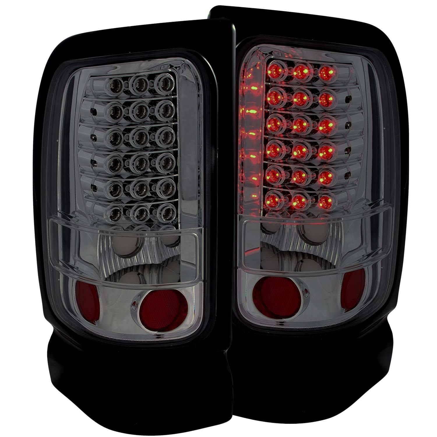 Dodge Ram 1500/2500/3500 94-01 LED Tail Lights Smoke - Image 1