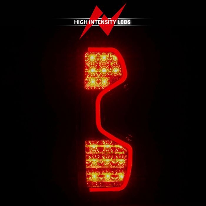 Toyota Tundra 14-21 Led Tail Lights Chrome Smoke Lens