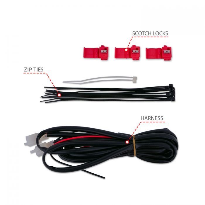 Jeep Grand Cherokee 14-22 Led Tail Lights Red/clear Chrome Black Trim (4pcs)