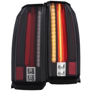 GMC Yukon / Xl / Denali 15-19 Led Tail Lights Black - Image 2