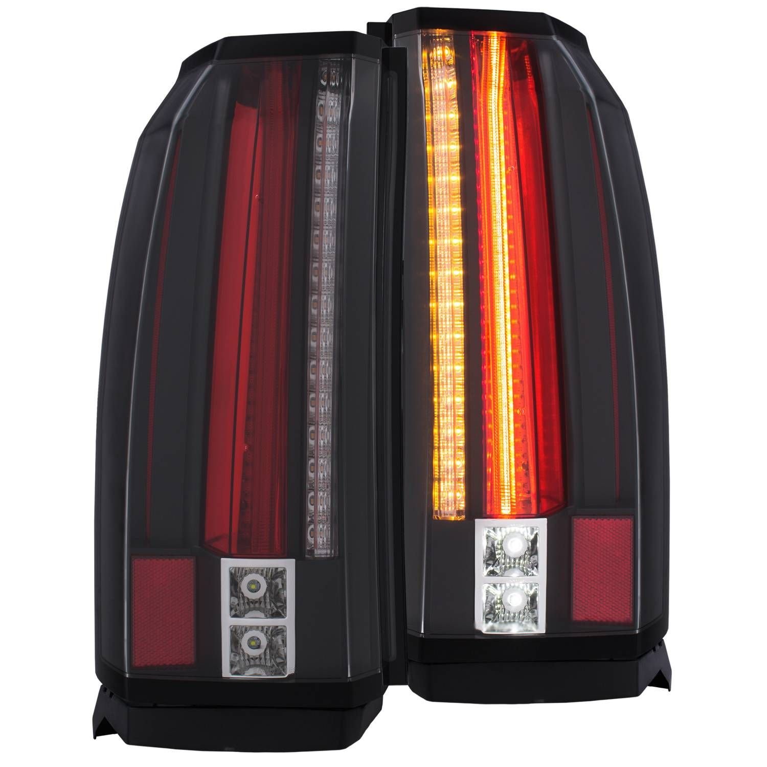 GMC Yukon / Xl / Denali 15-19 Led Tail Lights Black - Image 2