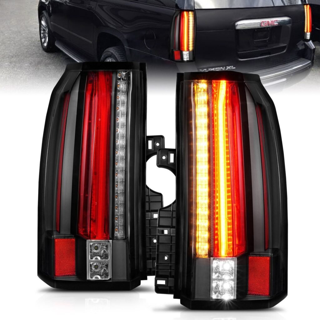 GMC Yukon / Xl / Denali 15-19 Led Tail Lights Black