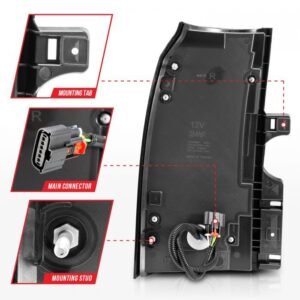 GMC Yukon/ Xl / Denali 15-19 LEd Tail Lights Chrome - Image 6